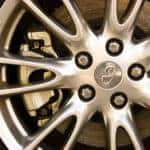Image of INFINITI wheel and tire