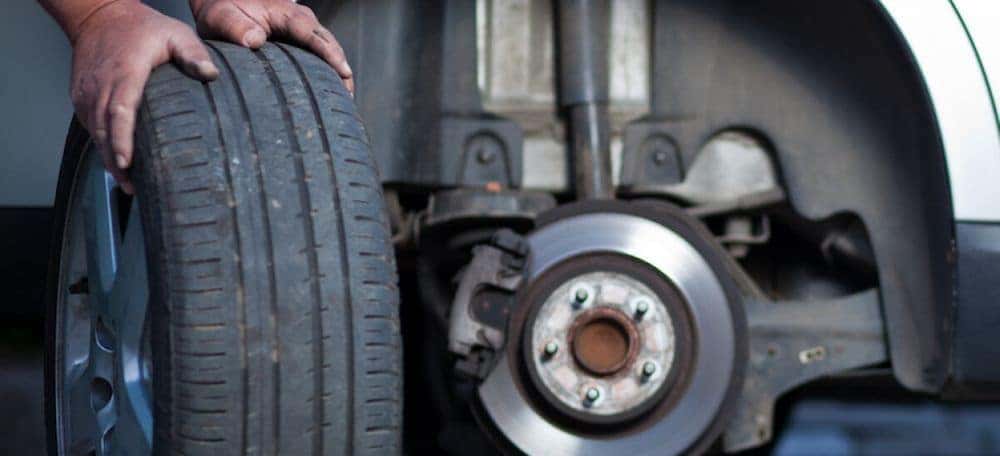 Rotating tires