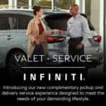 INFINITI valet service with vehicle pick-up and return available at Herrin-Gear INFINITI Jackson MS