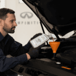 INFINITI oil change service with Genuine OEM parts at Herrin-Gear INFINITI in Jackson Mississippi