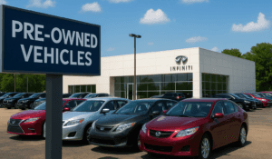 Pre-owned cars, trucks, and SUVs for sale at Herrin-Gear INFINITI dealership in Jackson Mississippi
