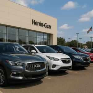 Preowned trucks including Ford F-150 and Chevrolet Silverado available at Herrin-Gear INFINITI Jackson MS