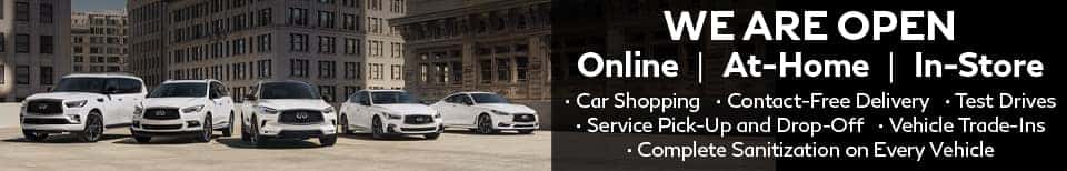 INFINITI-SRP-We-Are-Open