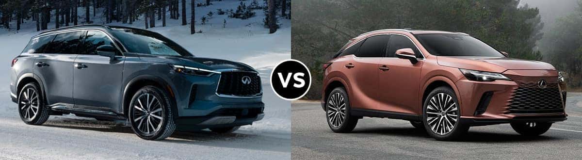 2023 INFINITI QX60 vs 2023 Lexus RX 350