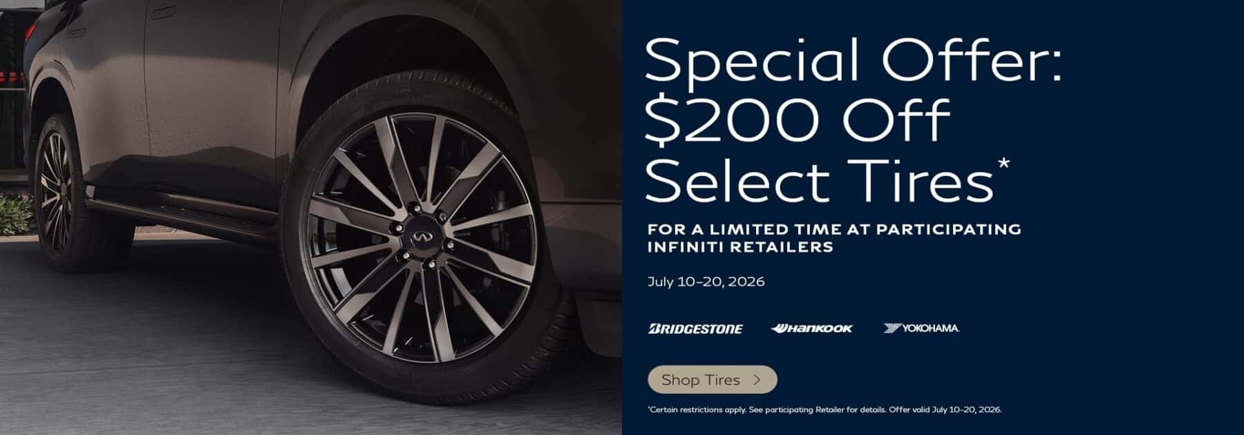 INFINITI Tire Special