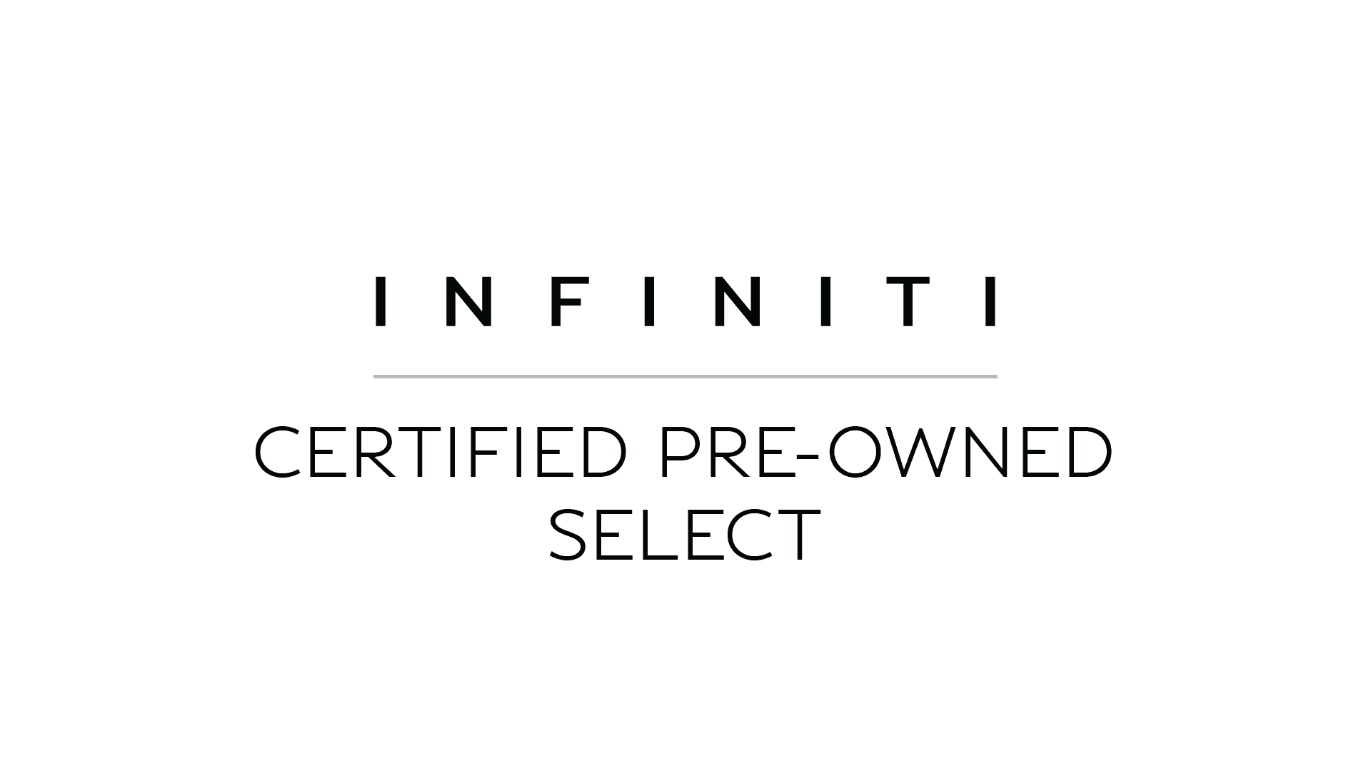 INFINITI CPO Select Badge