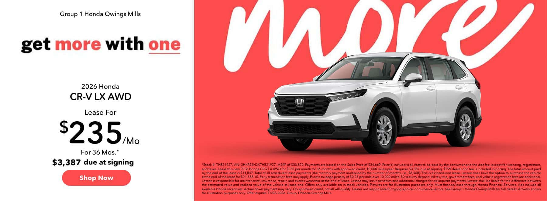 CR-V LX