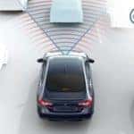 Honda Sensing Radar Graphic Projected In Front of Vehicle