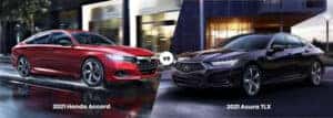 2021 Honda Accord vs 2021 Acura TLX