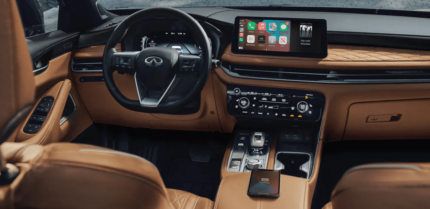 Best Crossover SUV INFINITI QX60 Luxurious Interior at Principle INFINITI of Boerne Tx