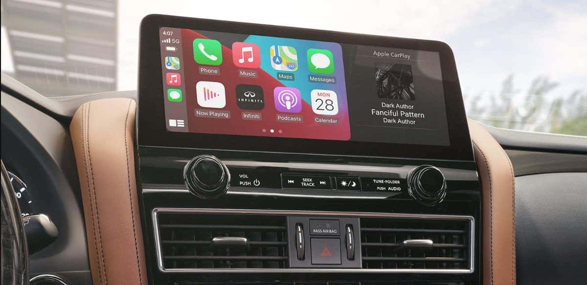 2023 INFINITI QX80 Technology Apple Car Play Principle INFINITI of Boerne