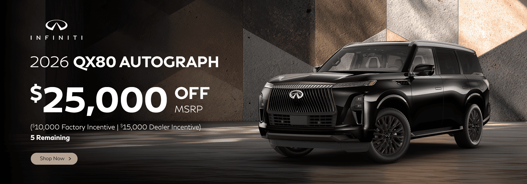 2026 QX80 Autograph