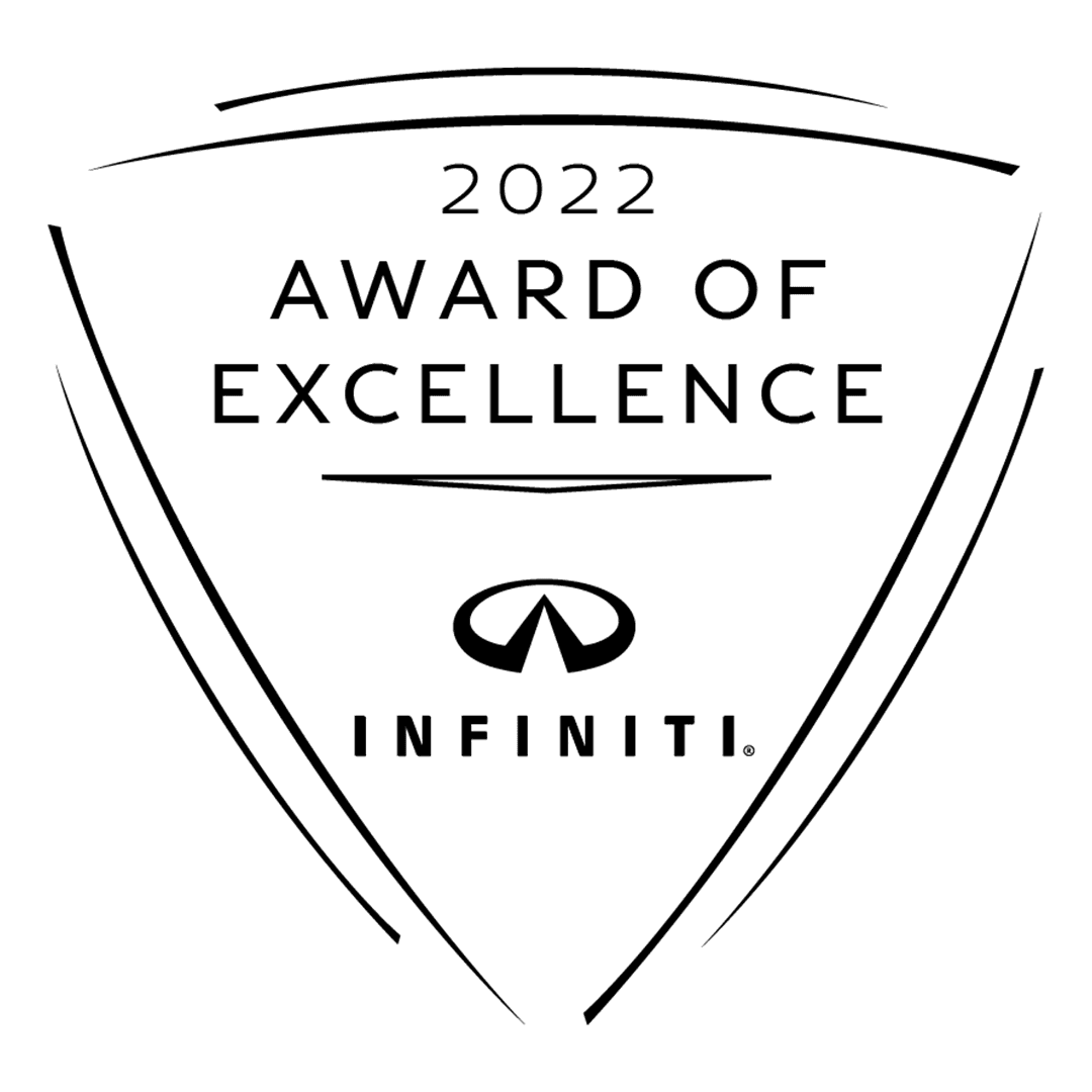 INFINITI of Earns 2022 Award of Excellence and Circle of