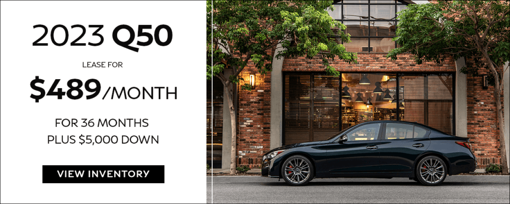 Lease a 2023 INFINITI Q50