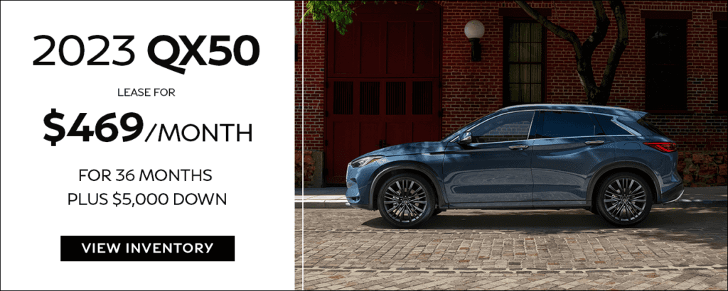 Lease a 2023 INFINITI QX50