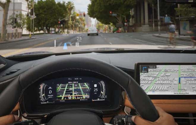 QX60 HUD Technology