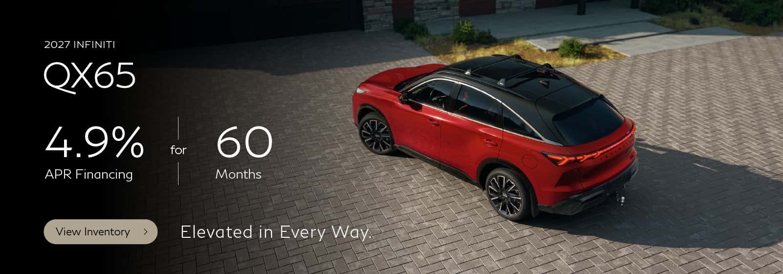 SD 2027 QX65 APR Offer