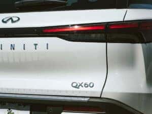 An INFINITI QX60 at McGavock INFINITI of Lubbock