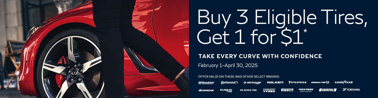 SD INFINITI Tire Offer