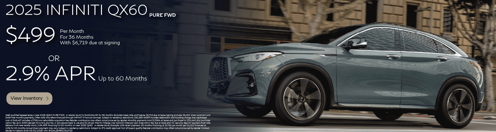 FEB 2025 QX60