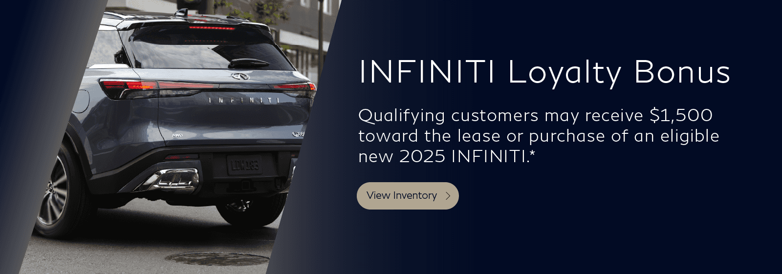 SD INFINITI Loyalty Bonus