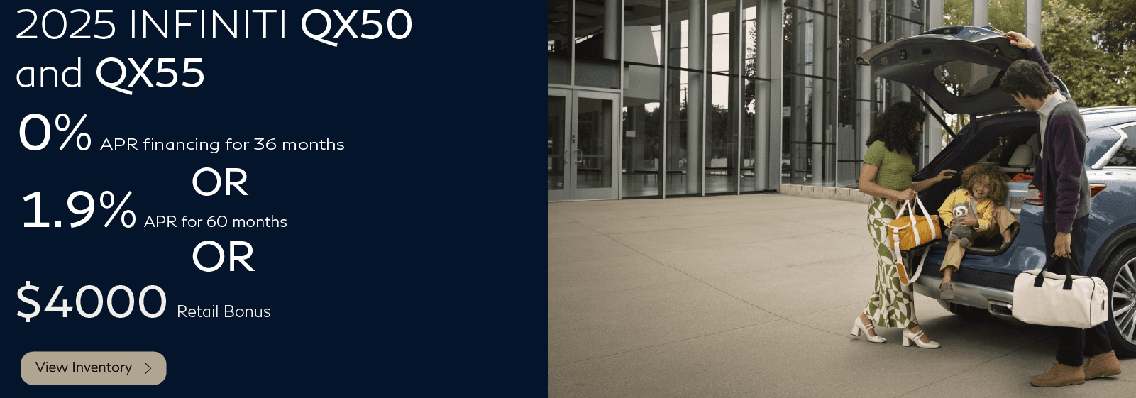 QX50 and QX55 JULY 2025