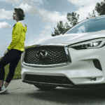 2020 INFINITI QX50 SUV parked