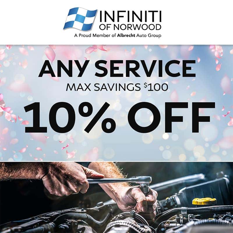 Service Specials | INFINITI of Norwood