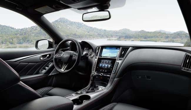 The interior of the 2019 INFINITI Q50 is just as luxurious as the exterior