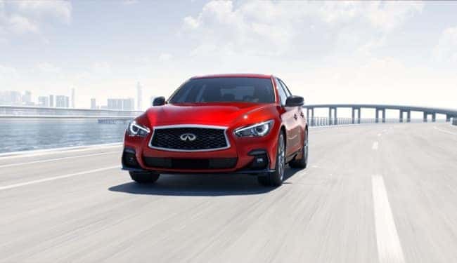 The 2019 INFINITI Q50 has excellent driving performance