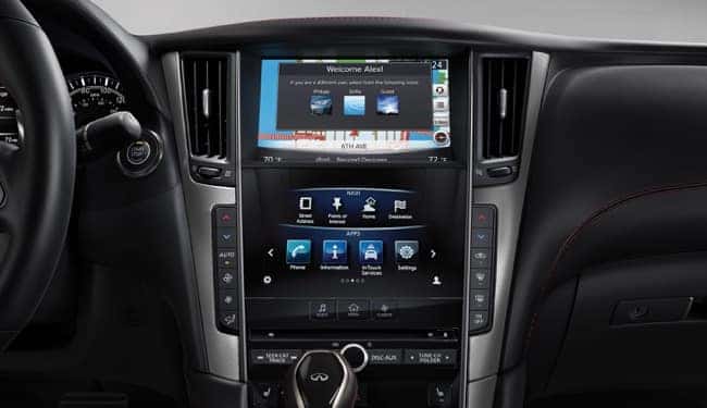 The 2019 INFINITI Q50 has the latest technology features