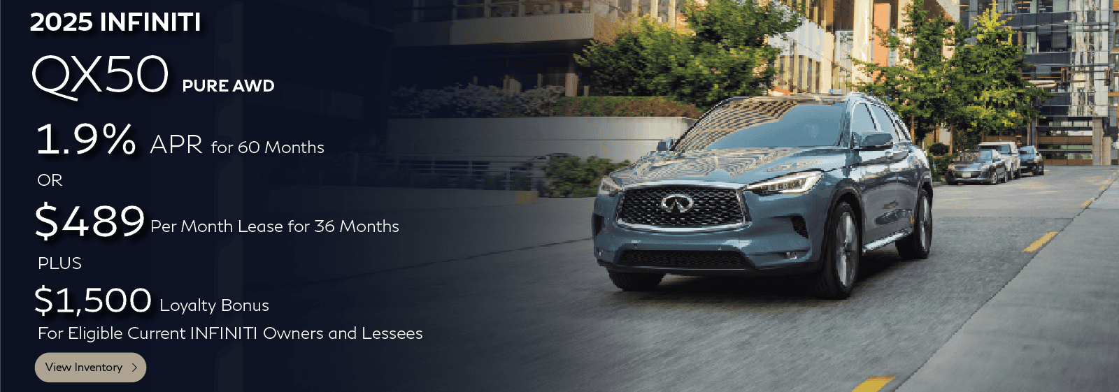 SD 2025 QX50 PURE AWD