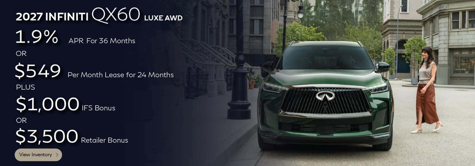 SD 2027 QX60 Luxe