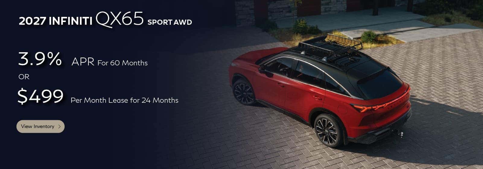 SD 2026 QX65 Sport
