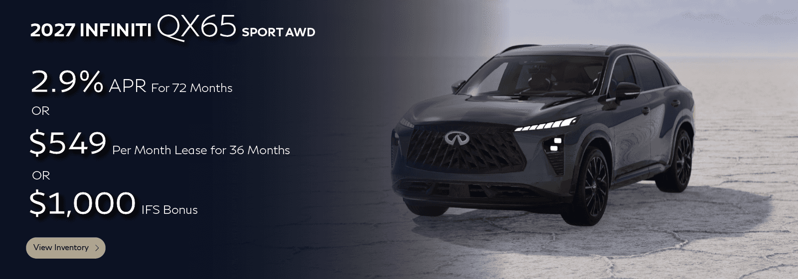 SD INFINITI Tire Offer
