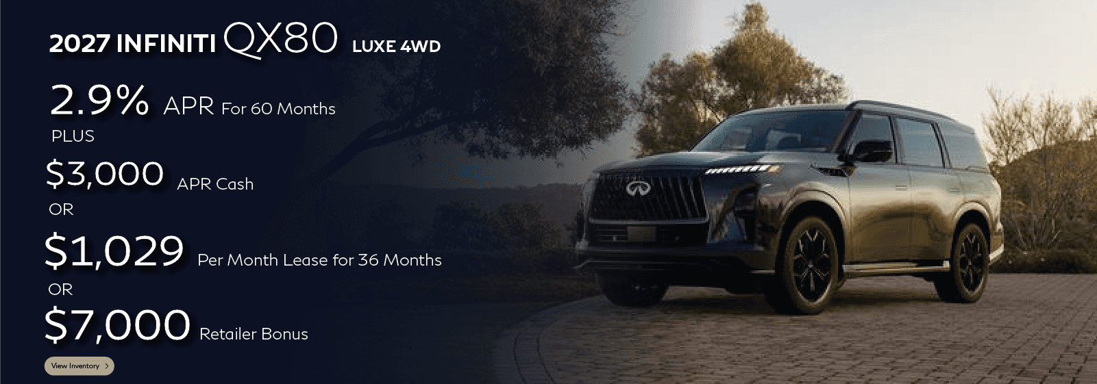 SD 2027 QX80 LUXE 4WD