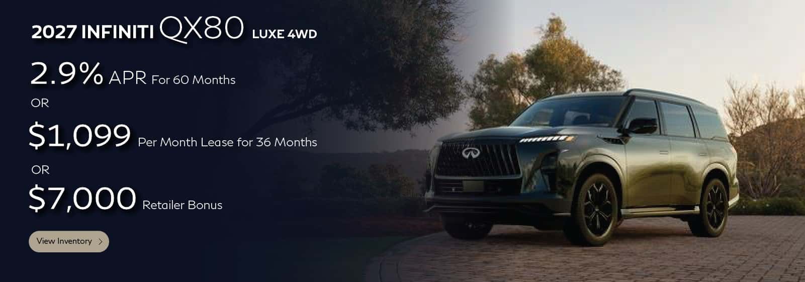 SD 2027 QX80 LUXE 4WD