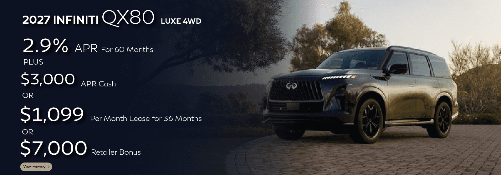 SD 2027 QX80 LUXE 4WD