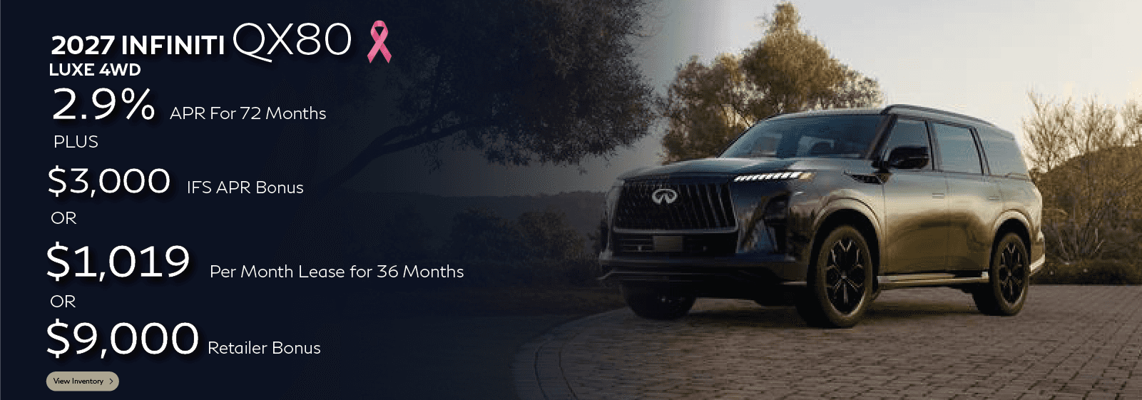 SD 2027 QX80 LUXE 4WD