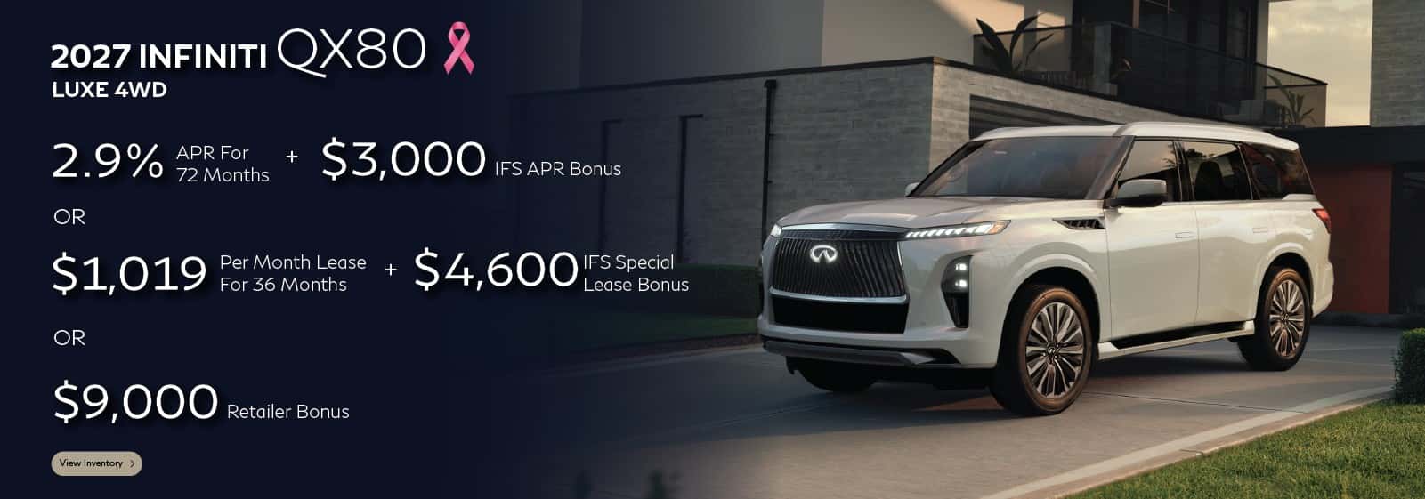 SD 2027 QX80 LUXE 4WD