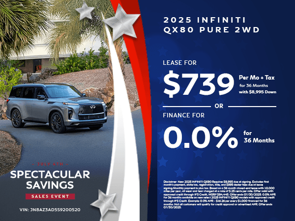 INFINITI QX80 Deals Near Me