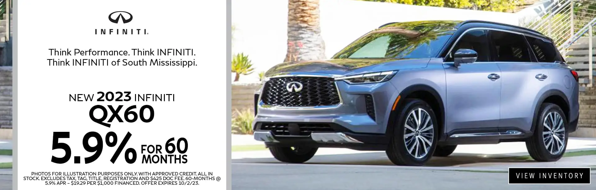 INFINITI qx60 Dealer D'Iberville | INFINITI of South Mississippi