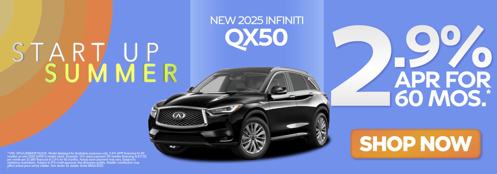 New 2025 INFINITI QX50 