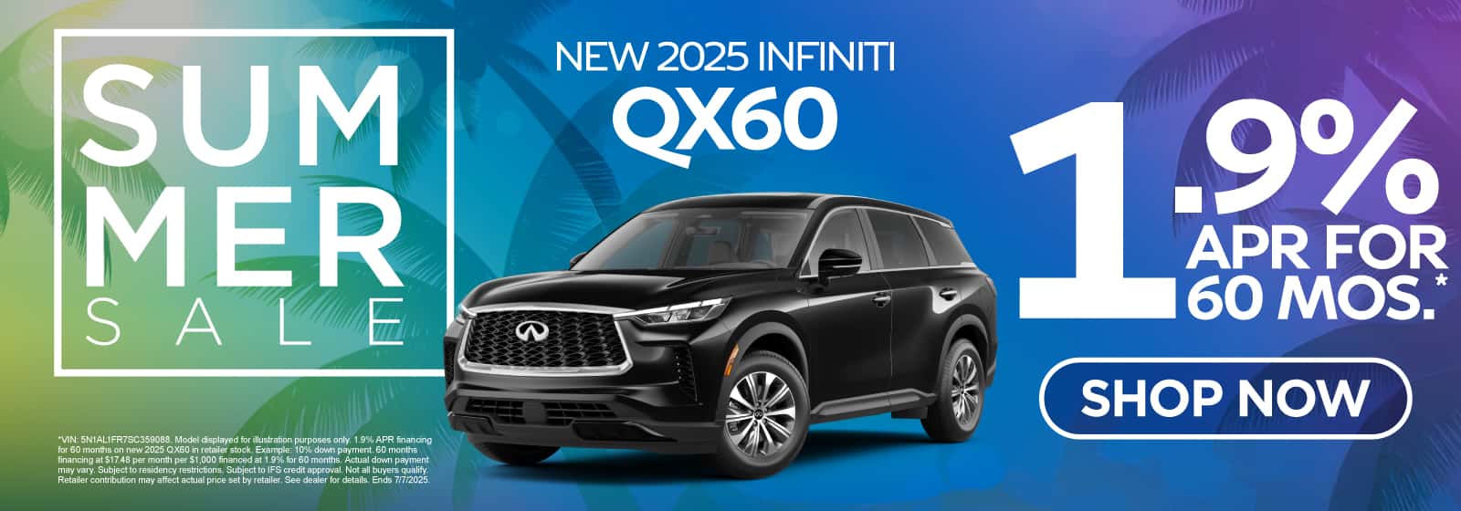 New 2025 INFINITI QX60 