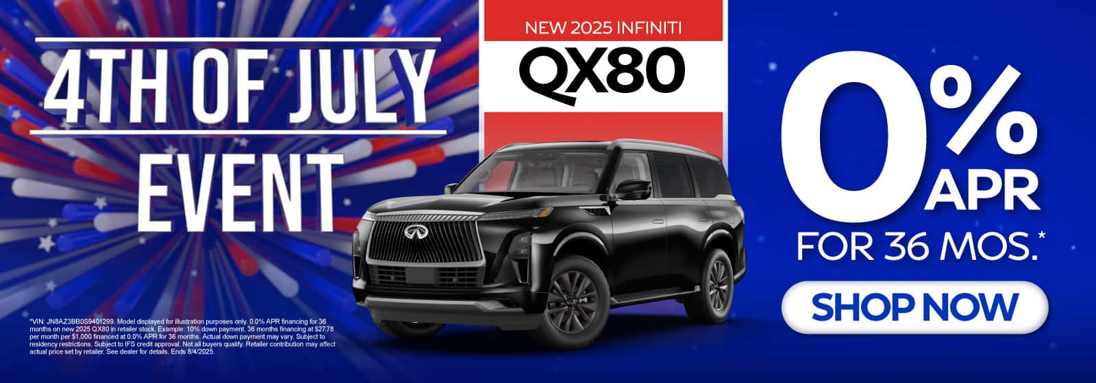 New 2025 INFINITI QX80 
