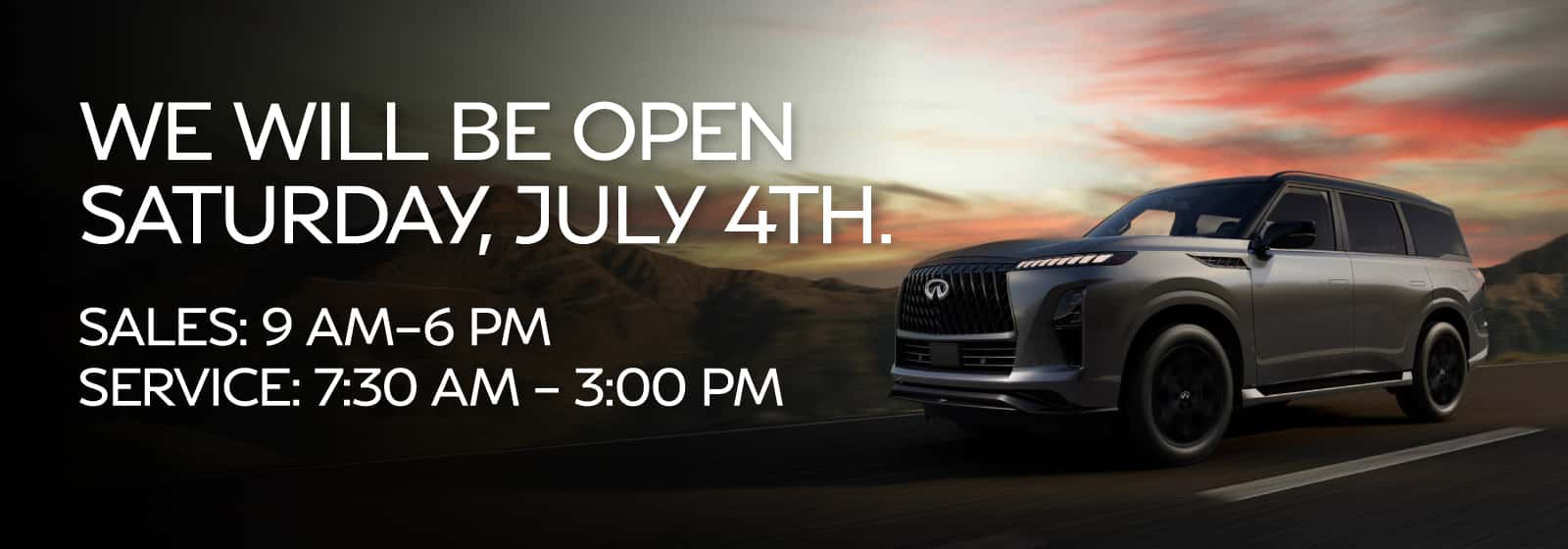 open July 4