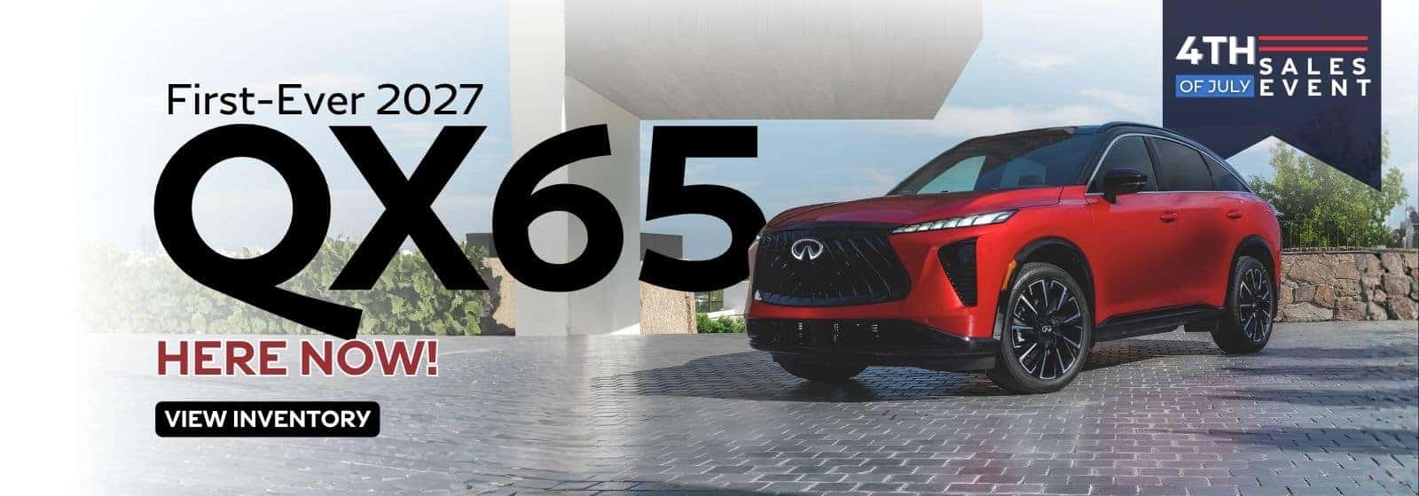4th of July INFINITI First Ever 2027 QX65 Arriving This Month At INFINITI Roseville