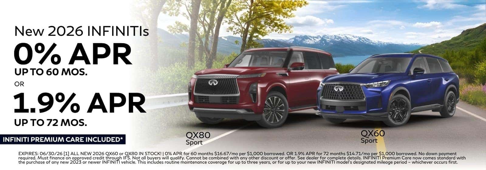 NEW INFINITI 0% APR At INFINITI Roseville