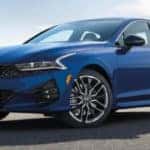 blue 2021 kia k5
