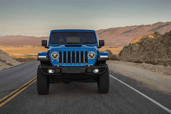 FOX aluminum-bodied 2-inch diameter shocks on the new Wrangler